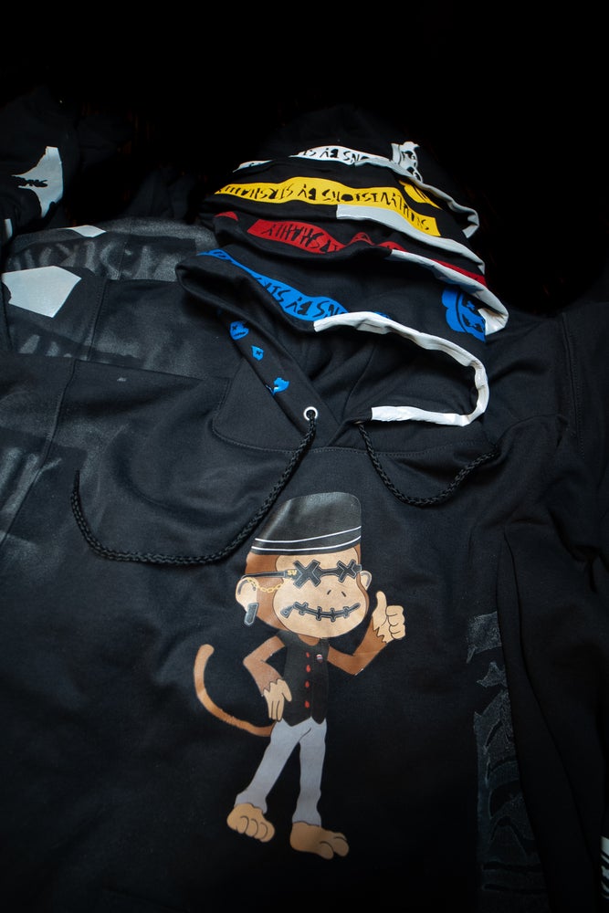 Omertà Monkey 3D Reflect Hoodie