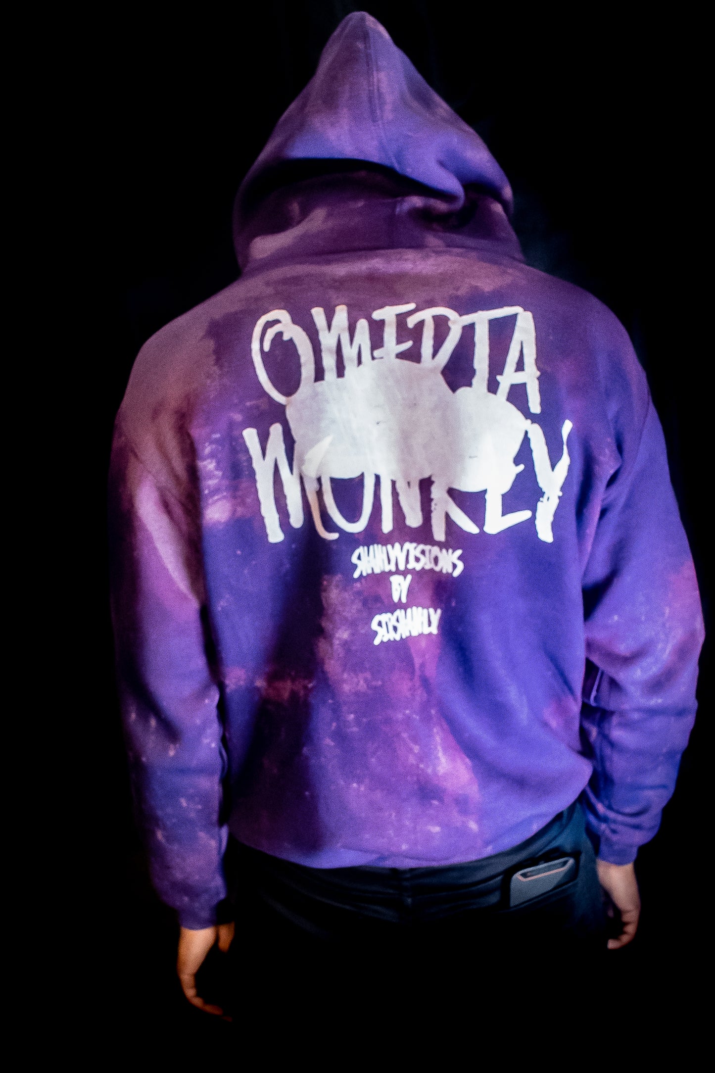 Heavy Duty Omertà Emboss Monkey Sweater