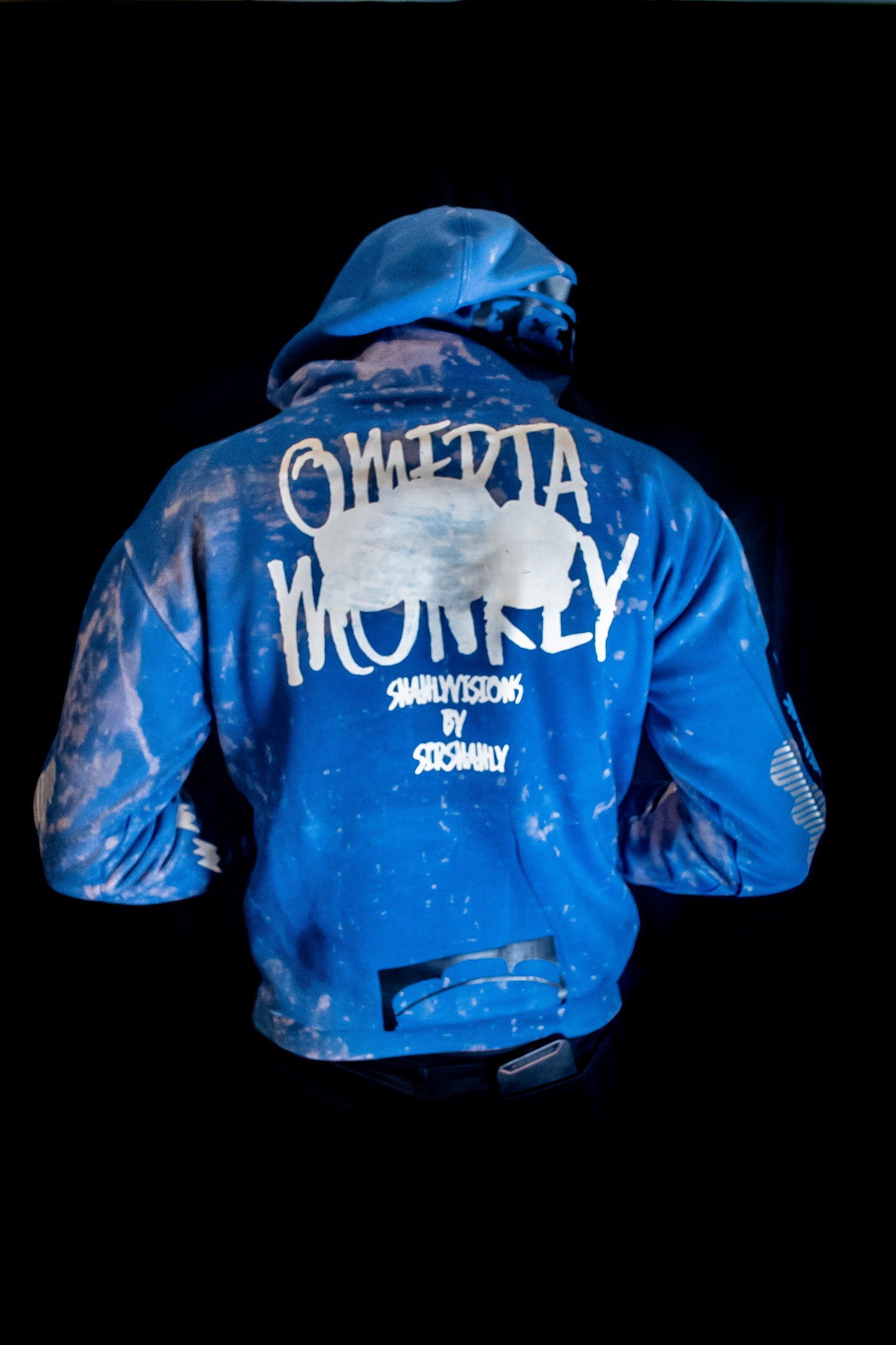 Heavy Duty Omertà Emboss Monkey Sweater