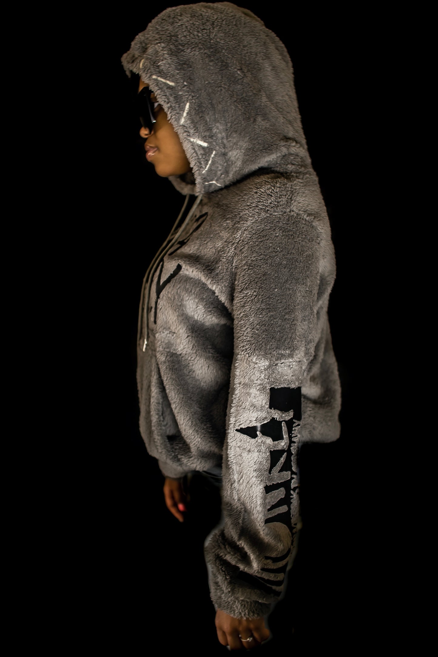 Fluffed Omertà Monkey Unisex Hoodie